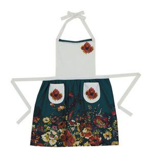Blue Flower Apron